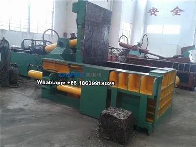 Y81T-160 Väljalükatav hüdrauliline vanametallipress